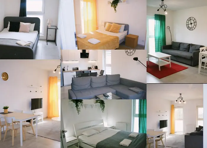 Apartamenty Feniks Torun, Starowka, Centrum -Prywatny Parking, Balkon, Smart Tv